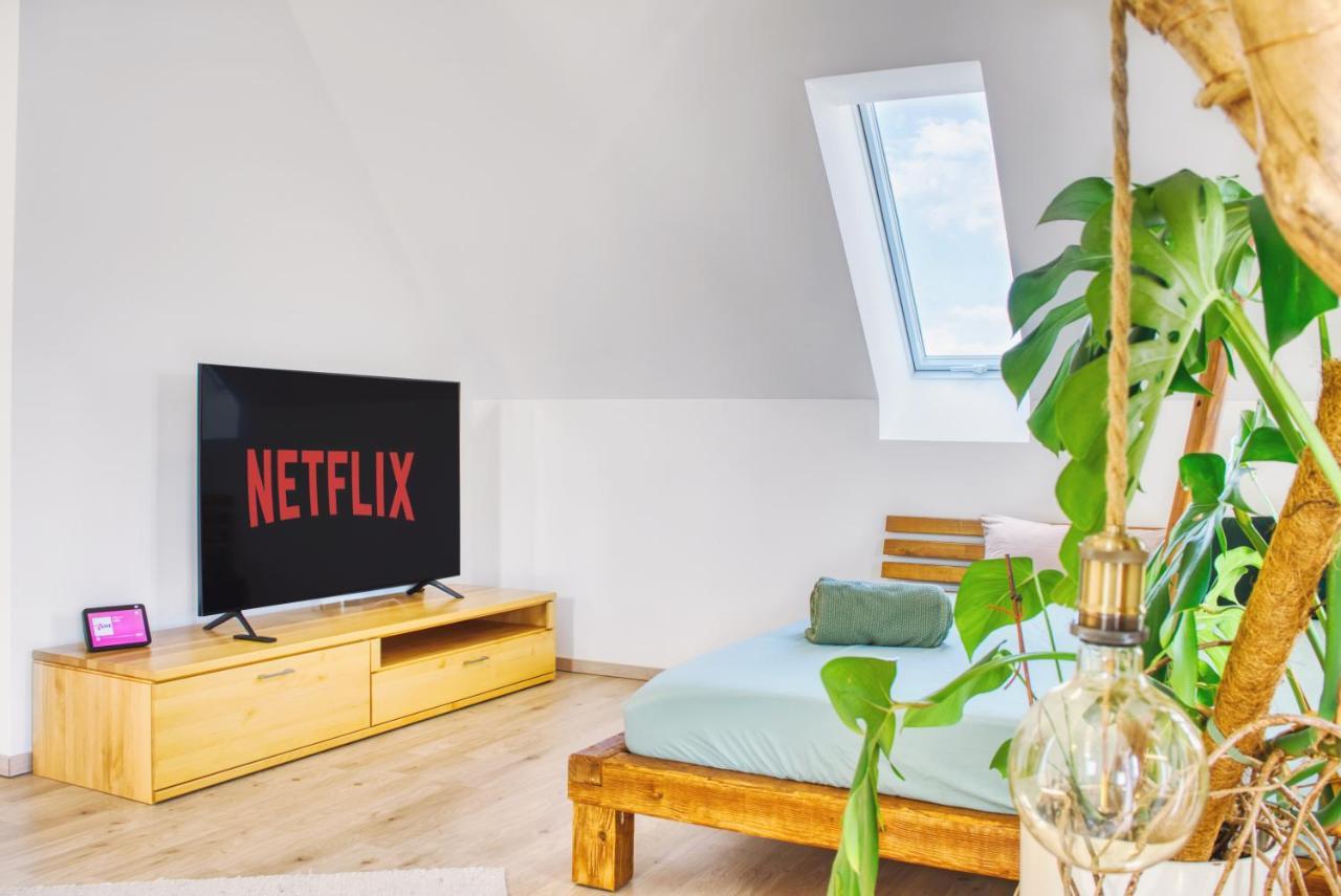 Luxus Apartment! Kueche, Balkon, Netflix, Parkplatz - 8 Personen Ilmmunster Luaran gambar